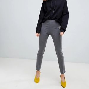 Grey Cigarette Pants